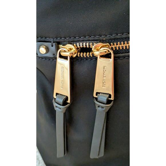 MICHAEL Michael Kors Black Polly Medium Nylon Backpack main image 8